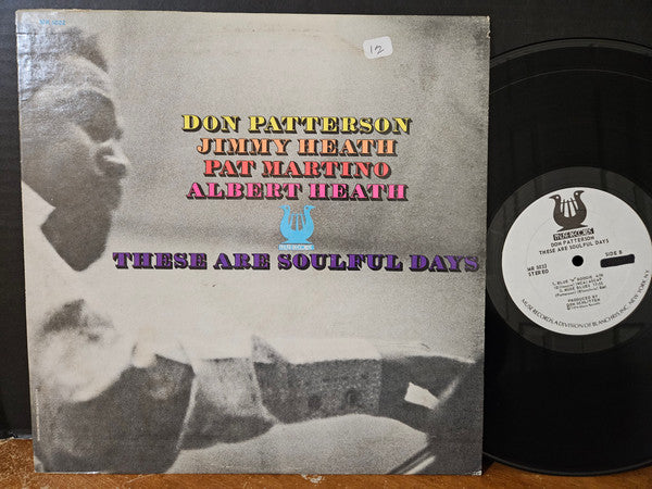 Don Patterson : These Are Soulful Days (LP, Album, Promo)