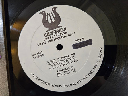 Don Patterson : These Are Soulful Days (LP, Album, Promo)