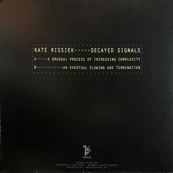 Kate Rissiek : Decayed Signals (LP, Album)
