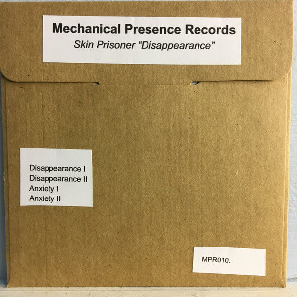 Skin Prisoner : Disappearance (CDr, Album)