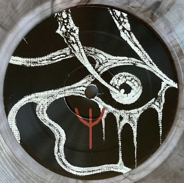 Nither : Cast In Dark Grandeur (LP, Album, Whi)