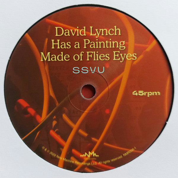 SSVU : David Lynch Has A Painting Made Of Flies Eyes / Suzanne Ciani (7", RSD, Single, Ltd)