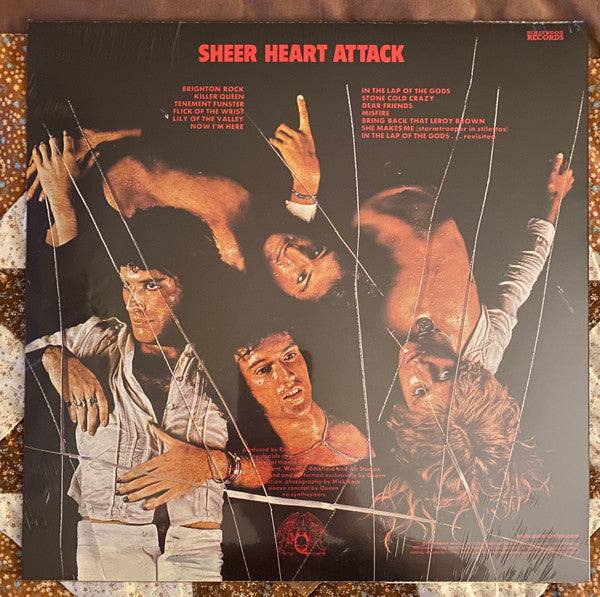 Queen : Sheer Heart Attack  (LP, Album, RE, Hal)