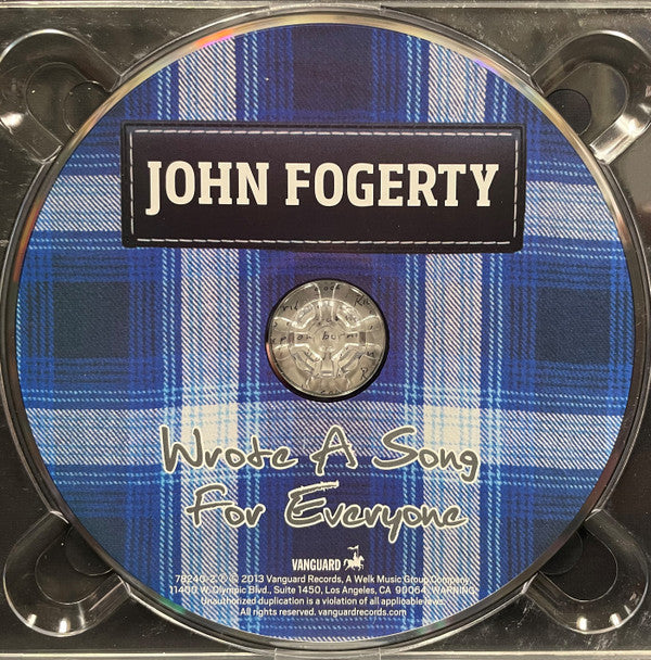 John Fogerty : Wrote A Song For Everyone (CD, Album, Gat)