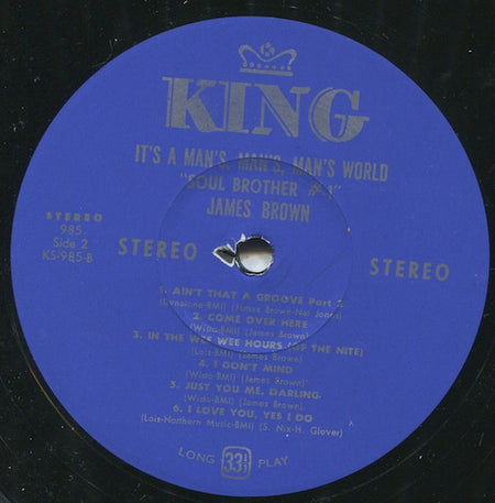 James Brown : It's A Man's Man's World: Soul Brother #1 (LP, Album)