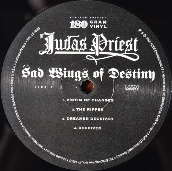 Judas Priest : Sad Wings Of Destiny (LP, Album, Ltd, RE, 180)