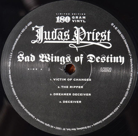 Judas Priest : Sad Wings Of Destiny (LP, Album, Ltd, RE, 180)