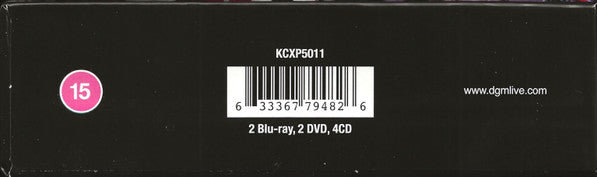 King Crimson : In The Court Of The Crimson King (King Crimson At 50   A Film By Toby Amies) (2xBlu-ray, Multichannel + 2xDVD-V + 4xCD, Comp + B)