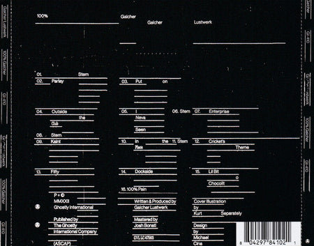 Galcher Lustwerk : 100% Galcher  (CD, Album, RM)