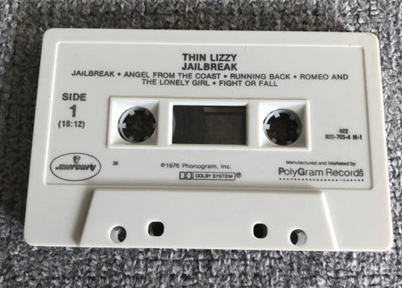 Thin Lizzy : Jailbreak (Cass, Album, RE, 35,)