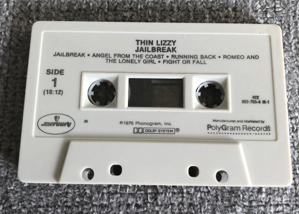 Thin Lizzy : Jailbreak (Cass, Album, RE, 35,)