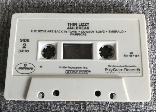 Thin Lizzy : Jailbreak (Cass, Album, RE, 35,)