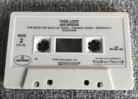 Thin Lizzy : Jailbreak (Cass, Album, RE, 35,)