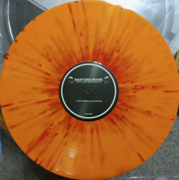 Demonologists / Bastard Noise : Demonologists Ft. Mouth Wound / Birth, Abuse And Slaughter (LP, Ora)