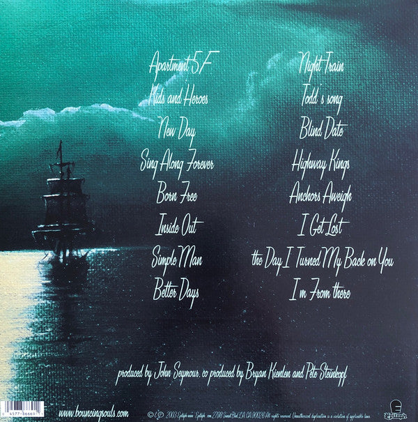 The Bouncing Souls : Anchors Aweigh (LP, Album)