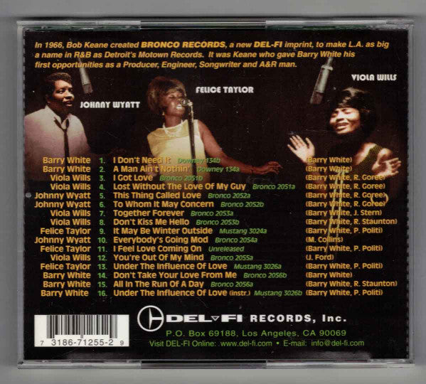 Various : Boss Soul: The Genius Of Barry White (CD, Comp)