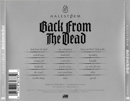 Halestorm : Back From The Dead (CD, Album, Dlx)