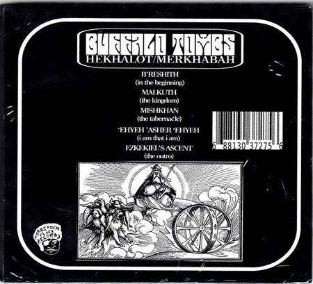 Buffalo Tombs : Hekhalot/Merkhabah (CD, EP)