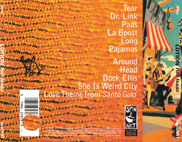 Lotion : Full Isaac (CD, Album)