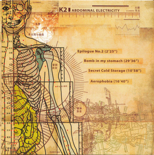 K2 : Abdominal Electricity (CD, Album, Ltd)
