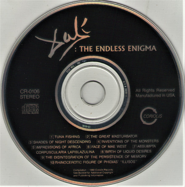 Various : Dali: The Endless Enigma (CD, Album)