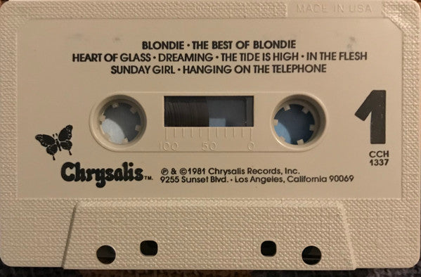 Blondie : The Best Of Blondie (Cass, Comp, Club)