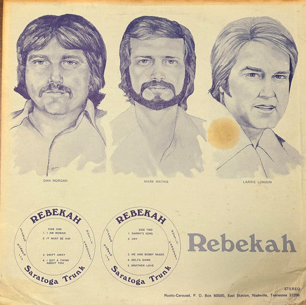 Saratoga Trunk (2) : Rebekah  (LP, Album)