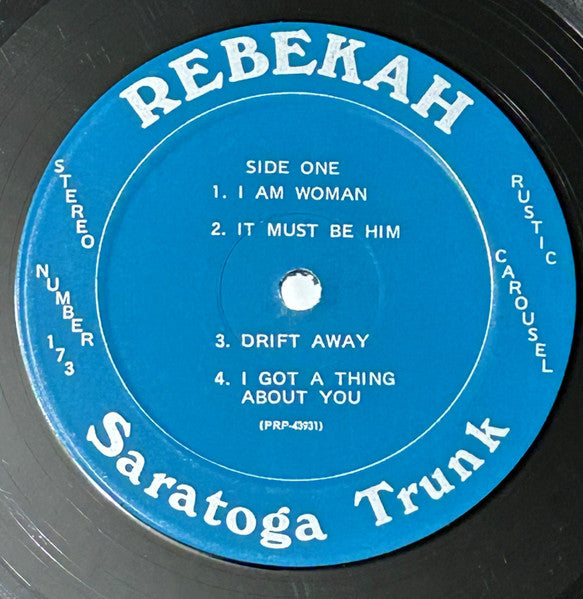 Saratoga Trunk (2) : Rebekah  (LP, Album)
