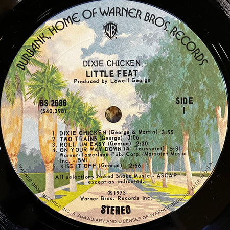 Little Feat : Dixie Chicken (LP, Album, Ter)