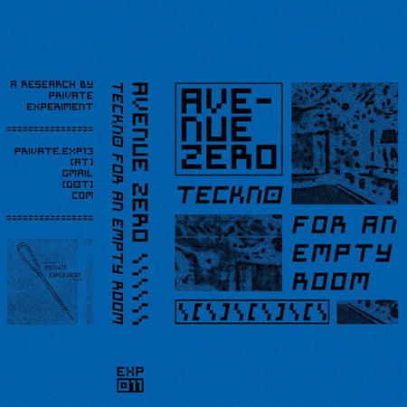 Avenue Zero : Teckno For An Empty Room (Cass, MiniAlbum, Ltd, C25)