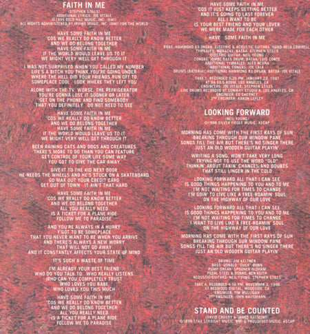 Crosby, Stills, Nash & Young : Looking Forward (HDCD, Album, Oly)