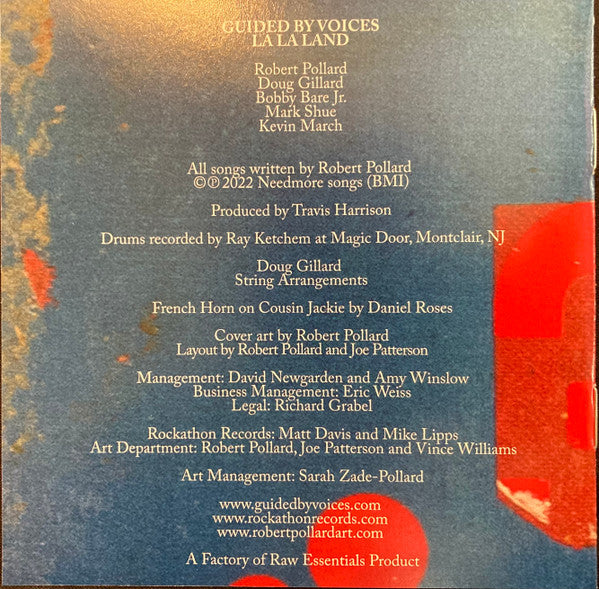 Guided By Voices : La La Land (CD, Album)