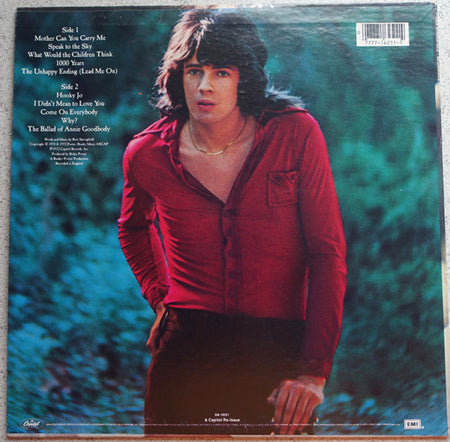 Rick Springfield : Beginnings (LP, Album, RE, Jac)