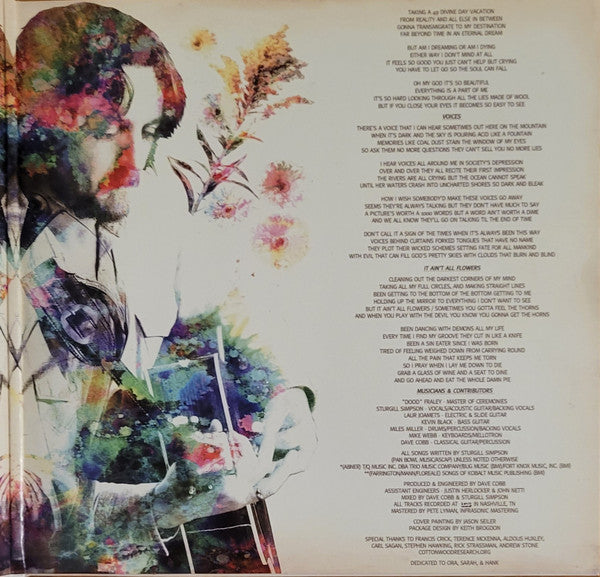 Sturgill Simpson : Metamodern Sounds In Country Music (LP, Album, RE, Gat)