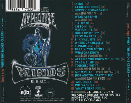 Three 6 Mafia : When The Smoke Clears (Sixty 6, Sixty 1) (CD, Album, RE, Arv)