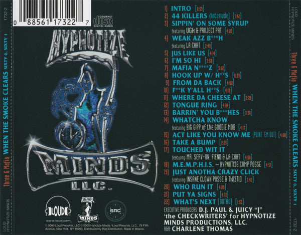 Three 6 Mafia : When The Smoke Clears (Sixty 6, Sixty 1) (CD, Album, RE, Arv)