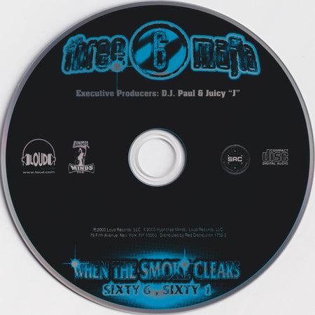 Three 6 Mafia : When The Smoke Clears (Sixty 6, Sixty 1) (CD, Album, RE, Arv)
