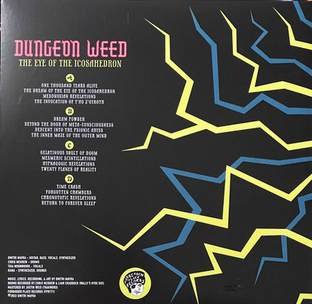 Dungeon Weed : The Eye Of The Icosahedron (LP, Album, Mag + LP, Album, Yel)