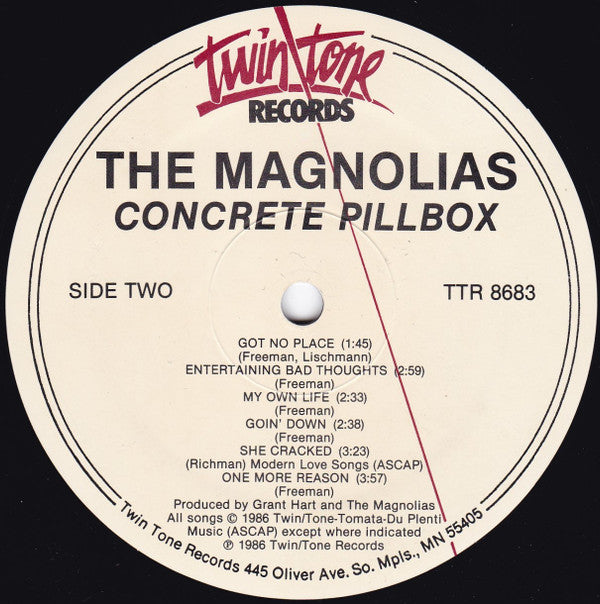 The Magnolias : Concrete Pillbox (LP, Album)