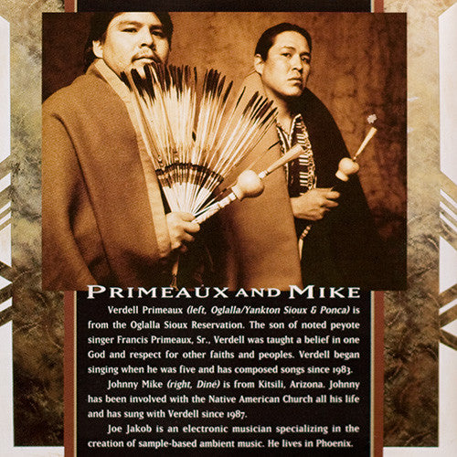 Primeaux & Mike : Sacred Path: Healing Songs Of The Native American Church (CD, Album)