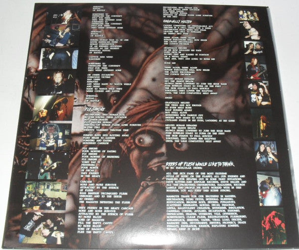 Deeds Of Flesh : Inbreeding The Anthropophagi (LP, Album, RE)