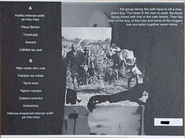 Genocide Organ : MaunduNi-Mau (LP, Ltd, Num)