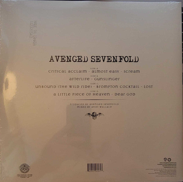 Avenged Sevenfold : Avenged Sevenfold (2xLP, Album, RE, Tra)