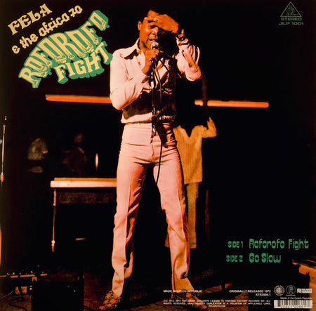 Fela* & The Africa 70* : Roforofo Fight (LP, Album, RE)