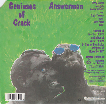 Tsunami (6) : Geniuses Of Crack (7")