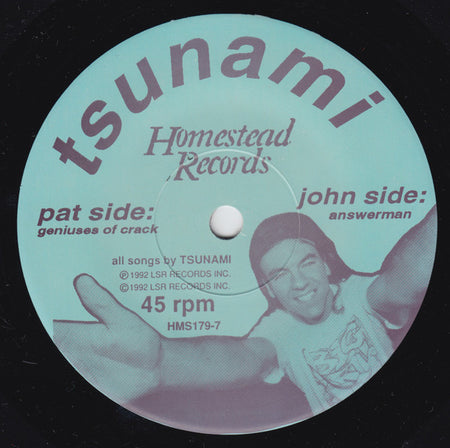Tsunami (6) : Geniuses Of Crack (7")