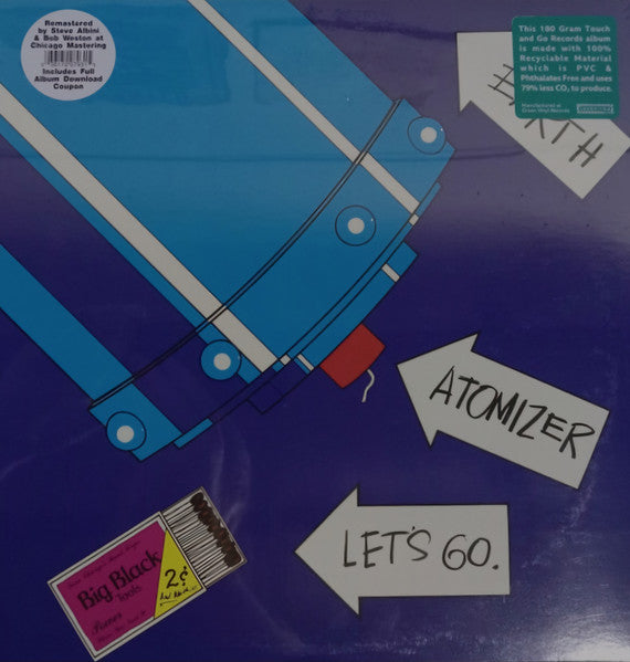 Big Black : Atomizer (LP, Album, RE, RM, 180)