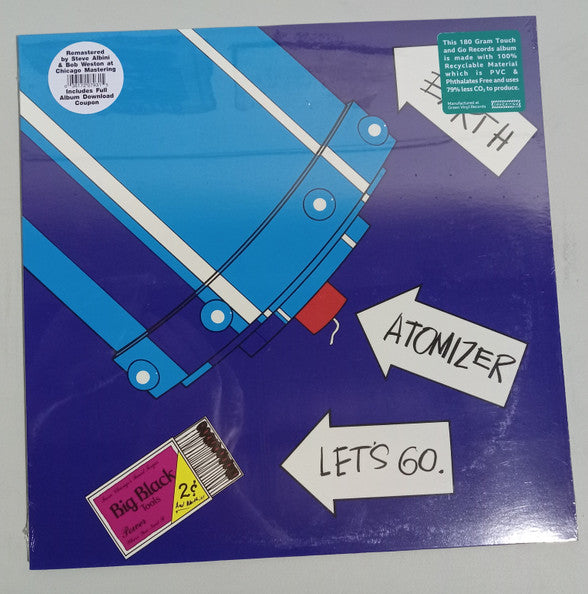 Big Black : Atomizer (LP, Album, RE, RM, 180)