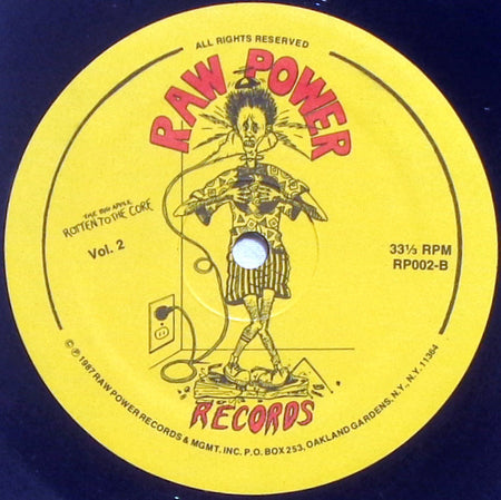 Various : The Big Apple Rotten To The Core Vol. 2 (LP, Album, Comp)