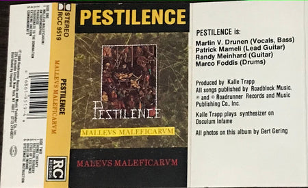 Pestilence : Malleus Maleficarum (Cass, Album)